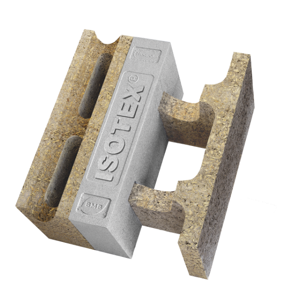 blocco cassero con parete ventilata integrata Isotex Air
