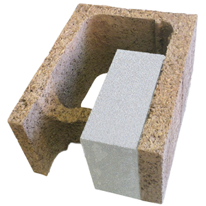 Blocco per angoli interni da 30 33 38 44 cm