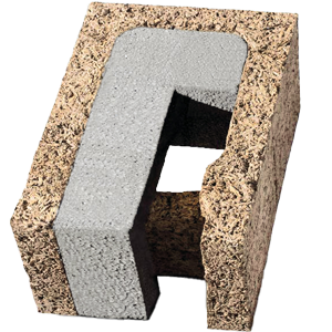 blocco isotex universale angoli esterni 38 44